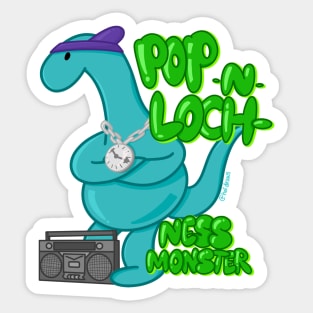 Pop n Lochness Monster Sticker